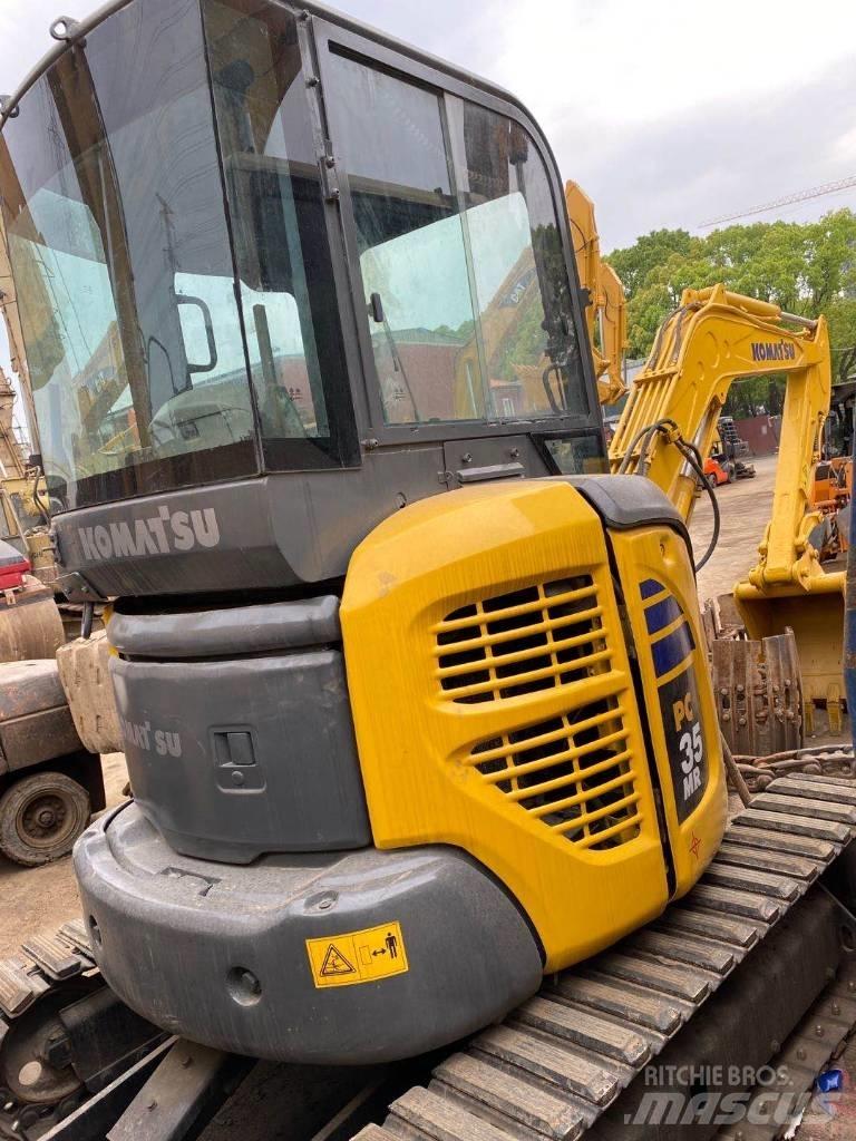 Komatsu PC 35 MR Kāpurķēžu ekskavatori
