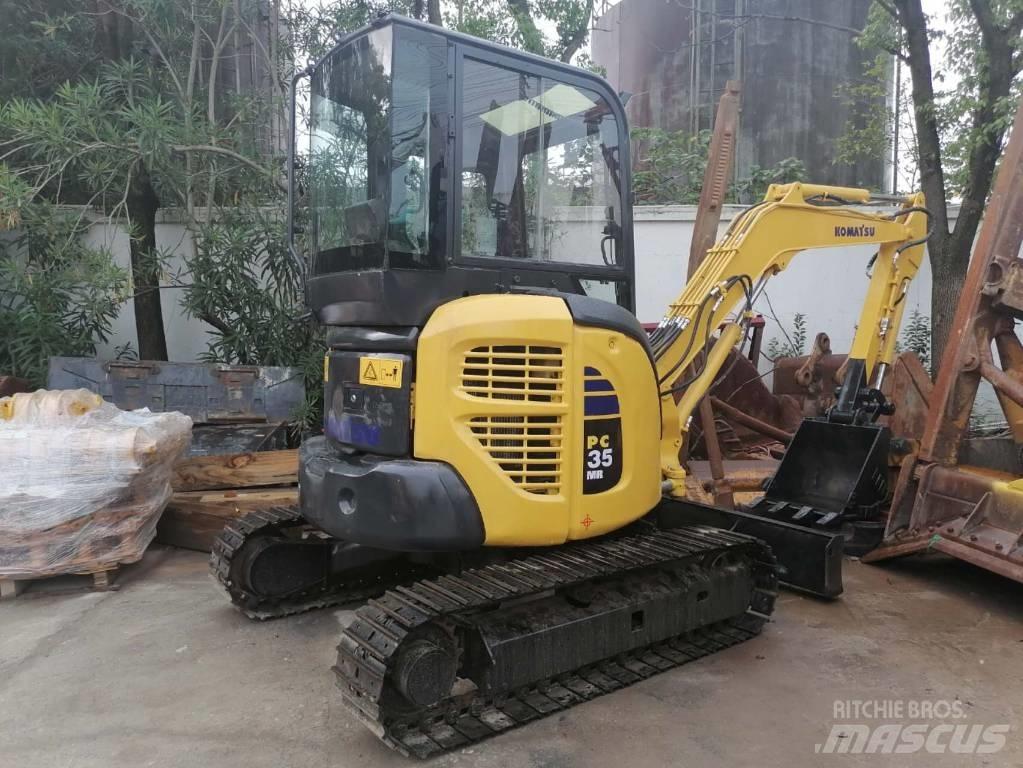 Komatsu PC 35 MR Kāpurķēžu ekskavatori