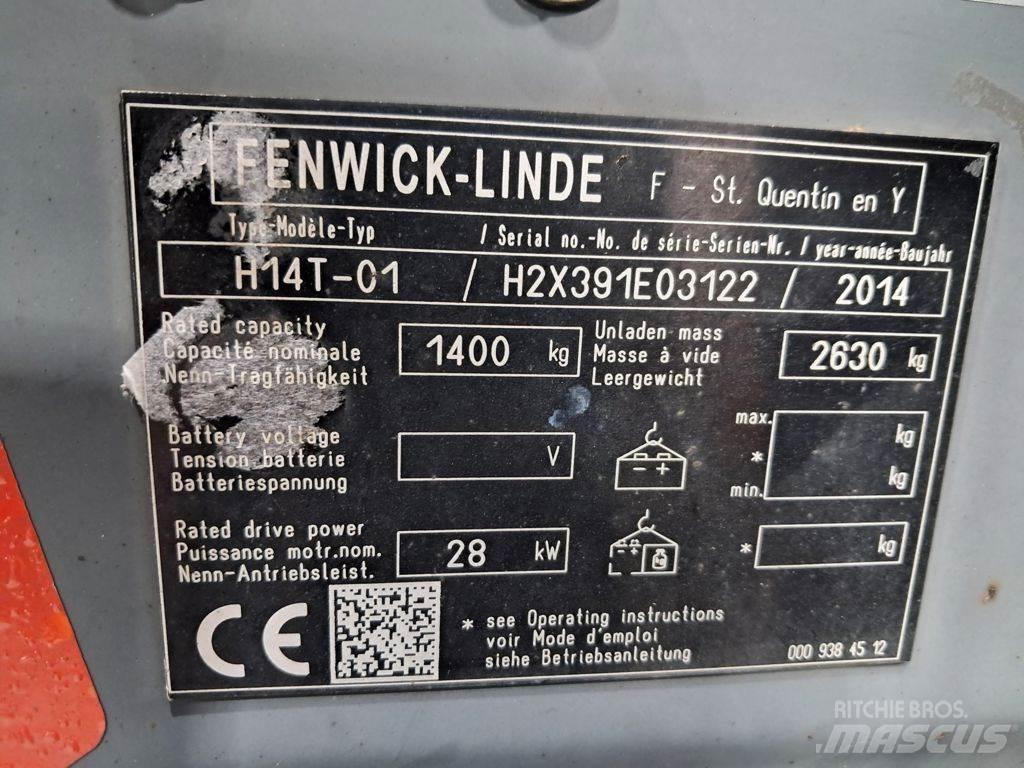 Linde H14T-01 LPG tehnika