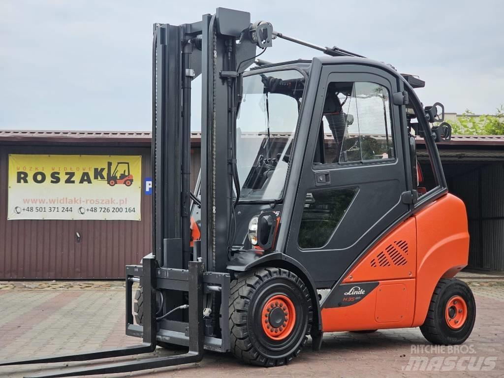 Linde H35T-02 LPG tehnika