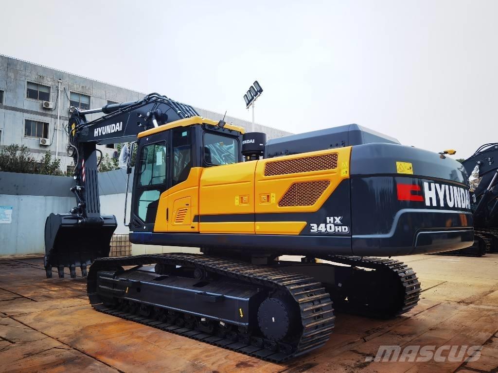 Hyundai HX340 Kāpurķēžu ekskavatori