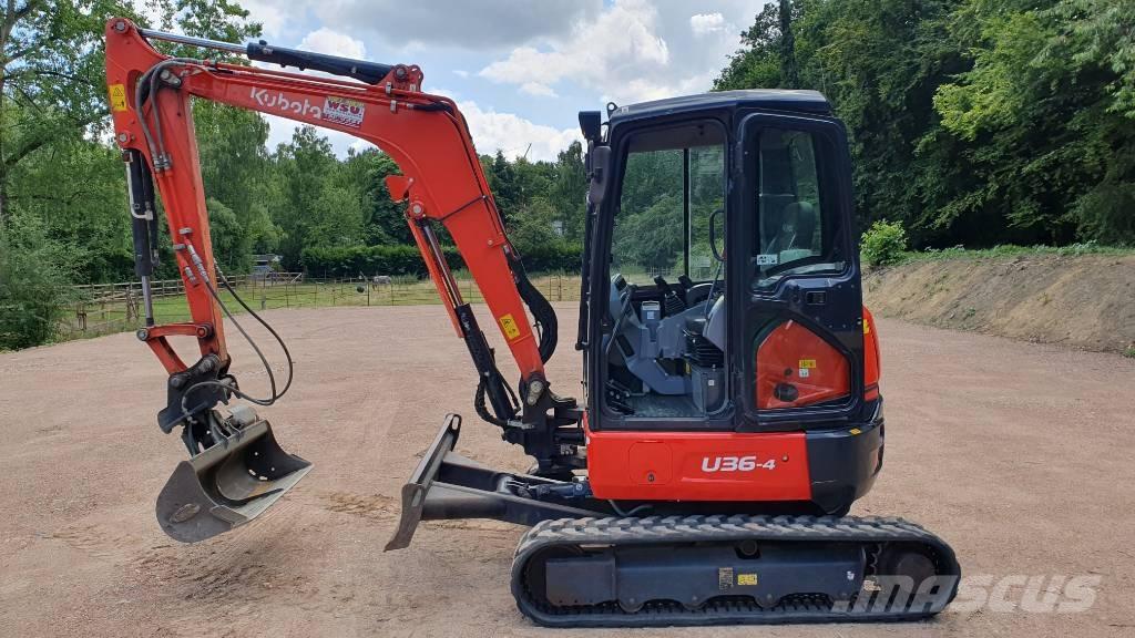 Kubota U 36-4 Mini ekskavatori < 7 t