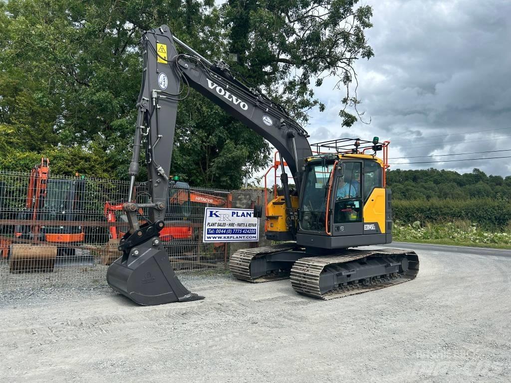 Volvo ECR145EL Kāpurķēžu ekskavatori