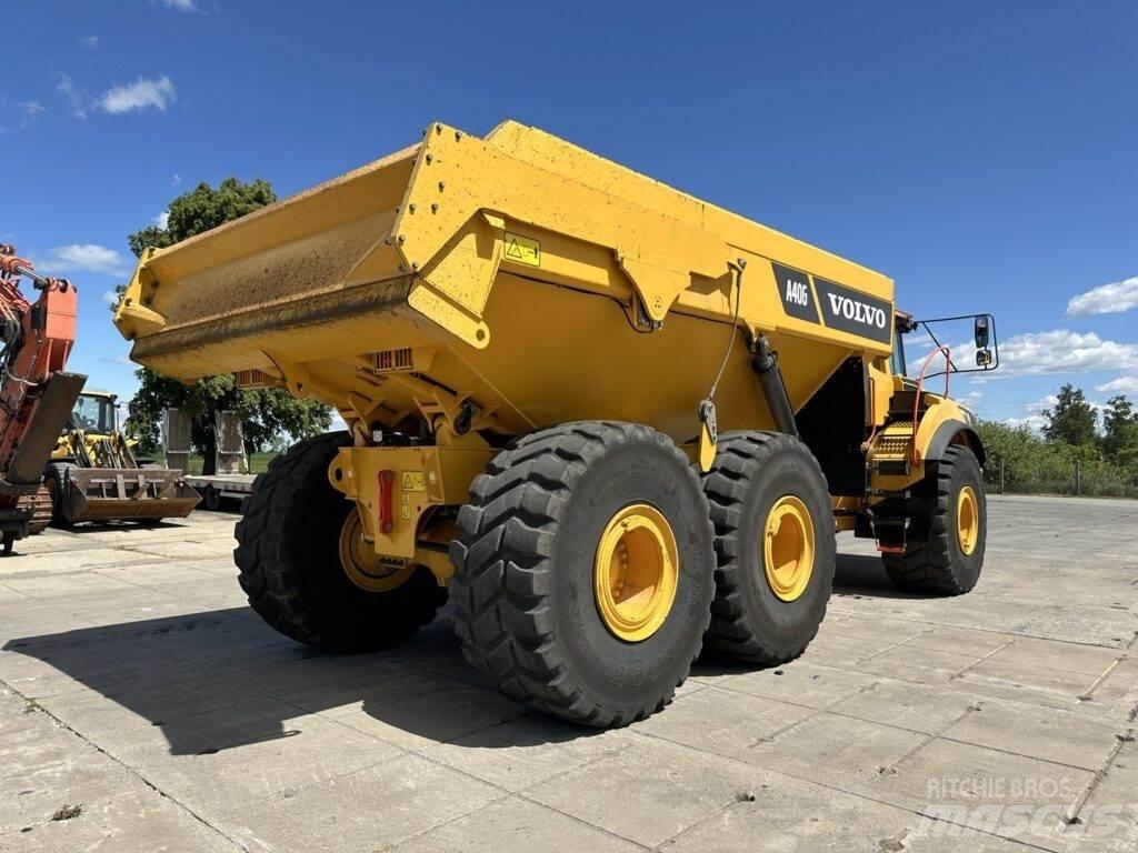 Volvo A40G Artikulētie pašizgāzēji