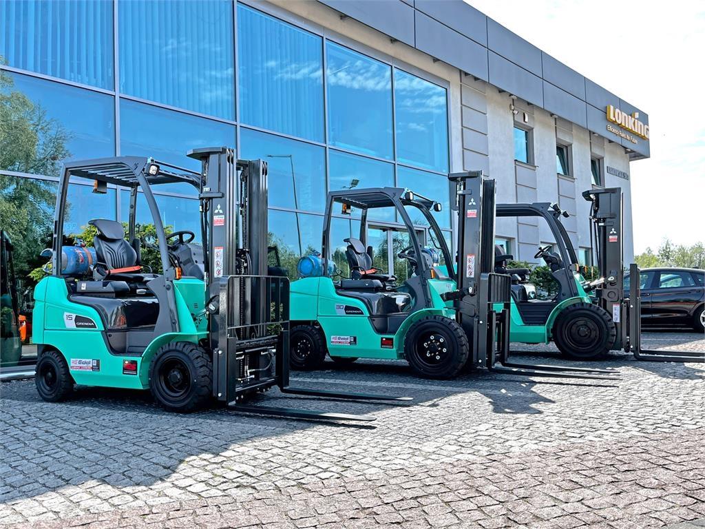 Mitsubishi FG15N LPG tehnika