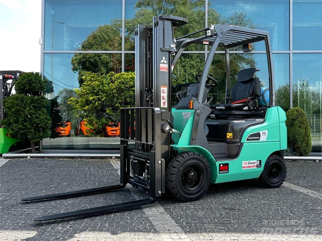 Mitsubishi FG15N LPG tehnika