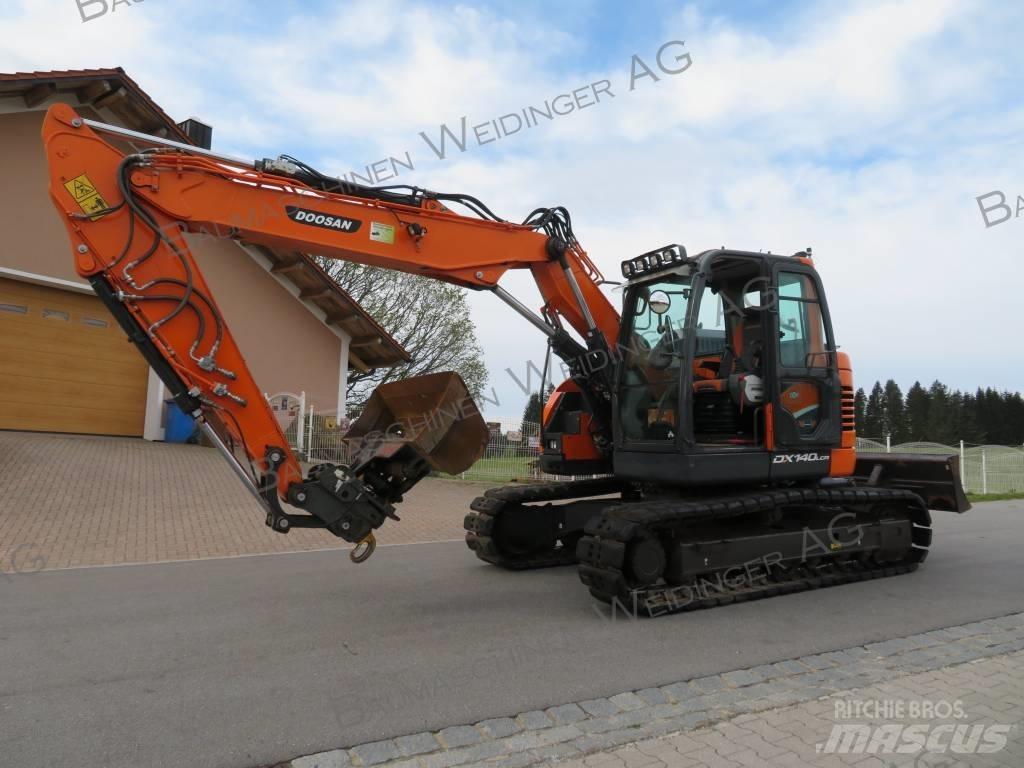 Doosan DX 140 LCR-5 Kāpurķēžu ekskavatori