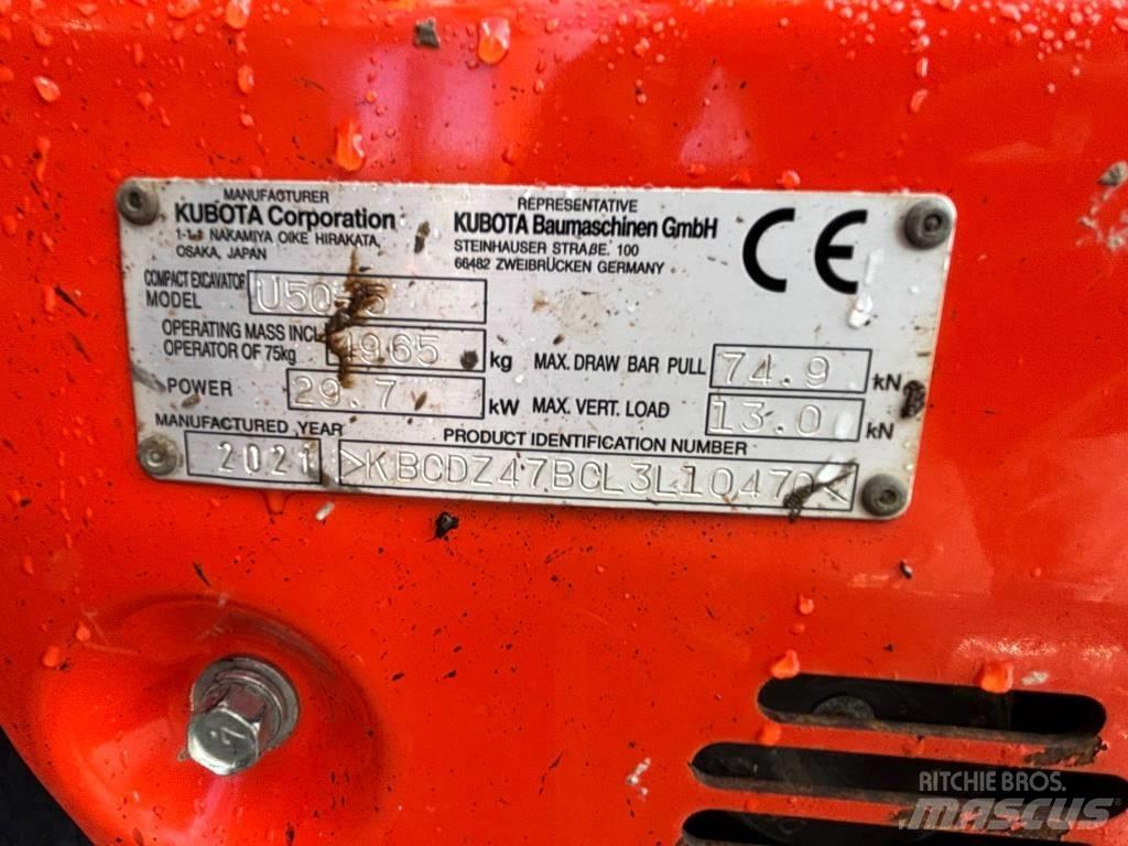 Kubota U 50 Mini ekskavatori < 7 t