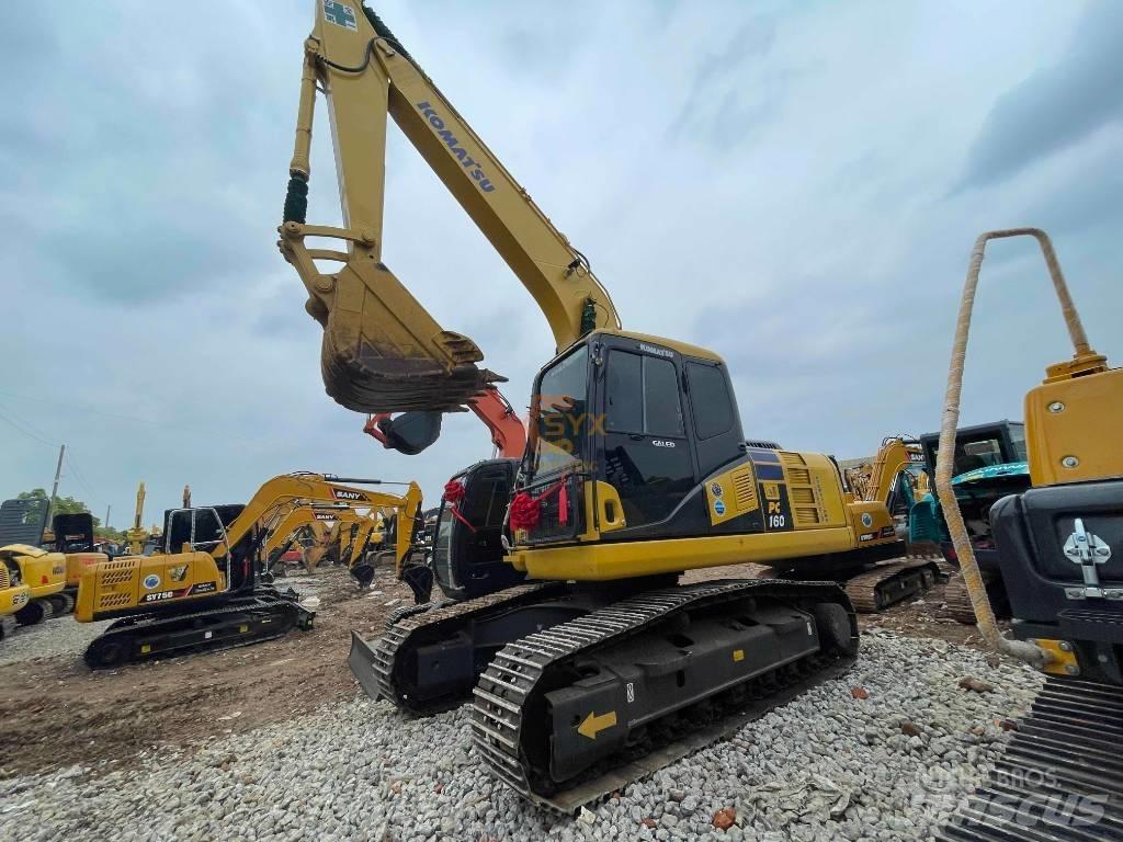 Komatsu PC160 Kāpurķēžu ekskavatori