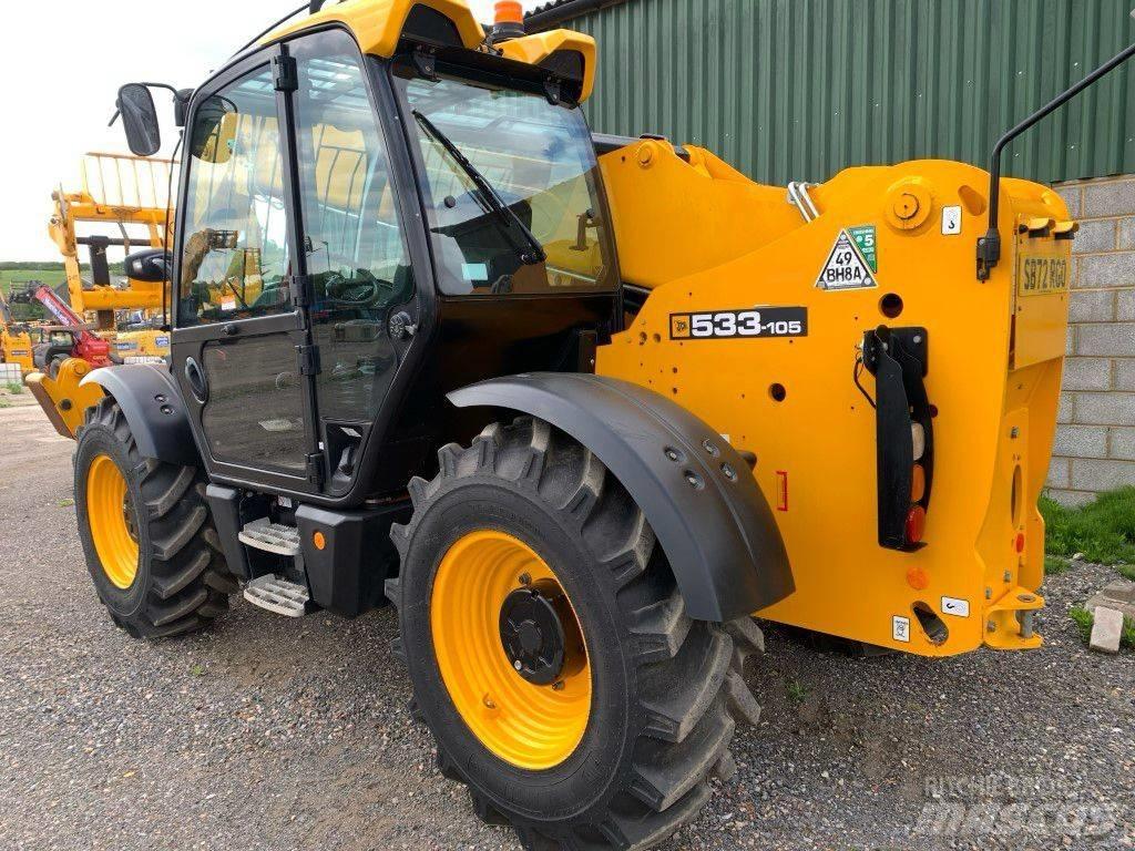 JCB 533-105 Teleskopiskie manipulatori