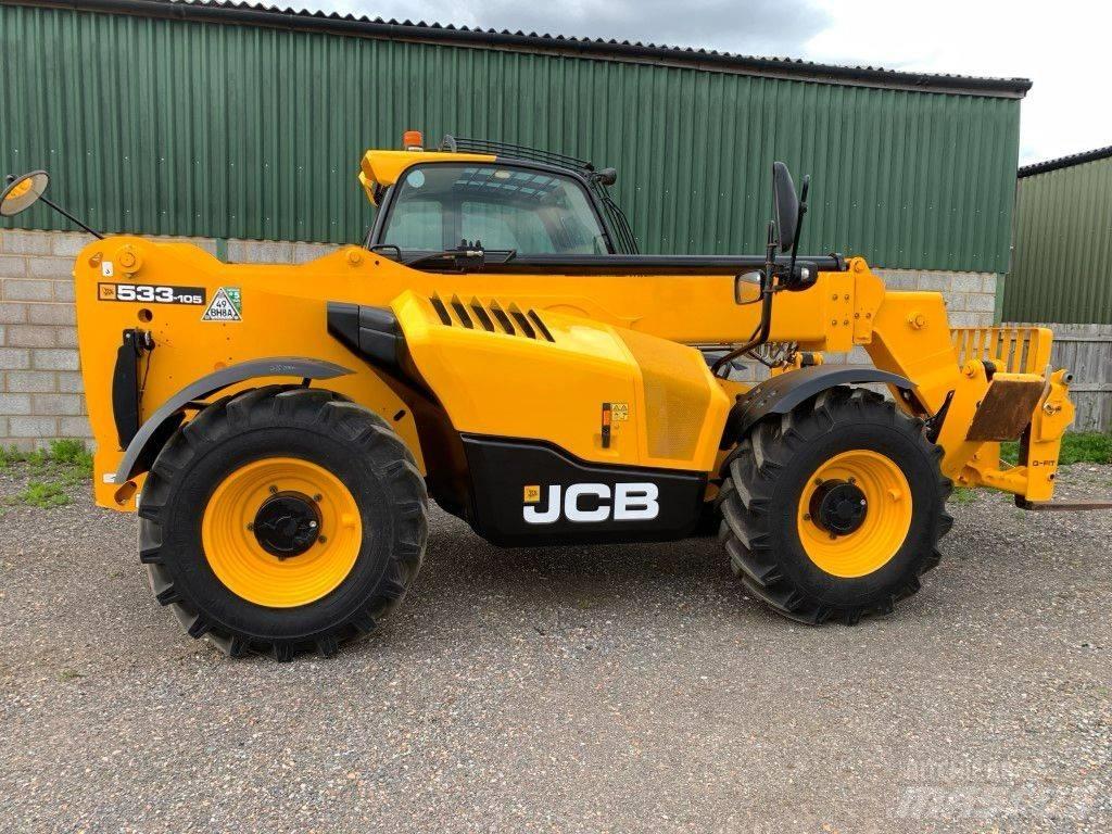 JCB 533-105 Teleskopiskie manipulatori