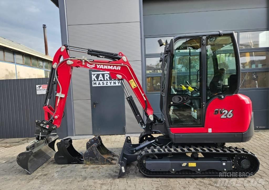 Yanmar SV 26 Mini ekskavatori < 7 t