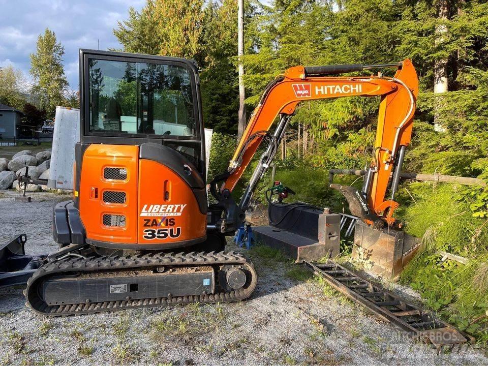 Hitachi ZX 35 Mini ekskavatori < 7 t