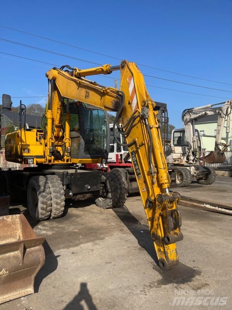 JCB JS 145 W Ekskavatori uz riteņiem