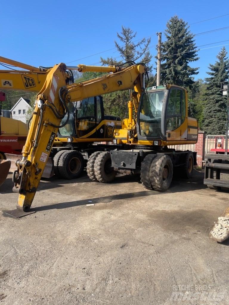 JCB JS 145 W Ekskavatori uz riteņiem