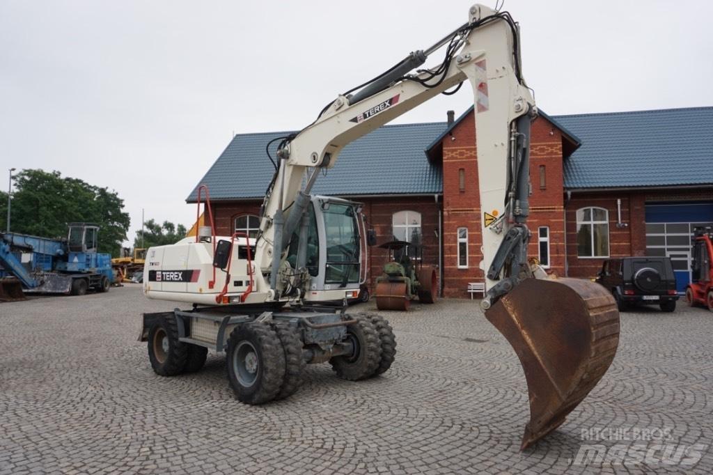 Terex TW 160 Ekskavatori uz riteņiem