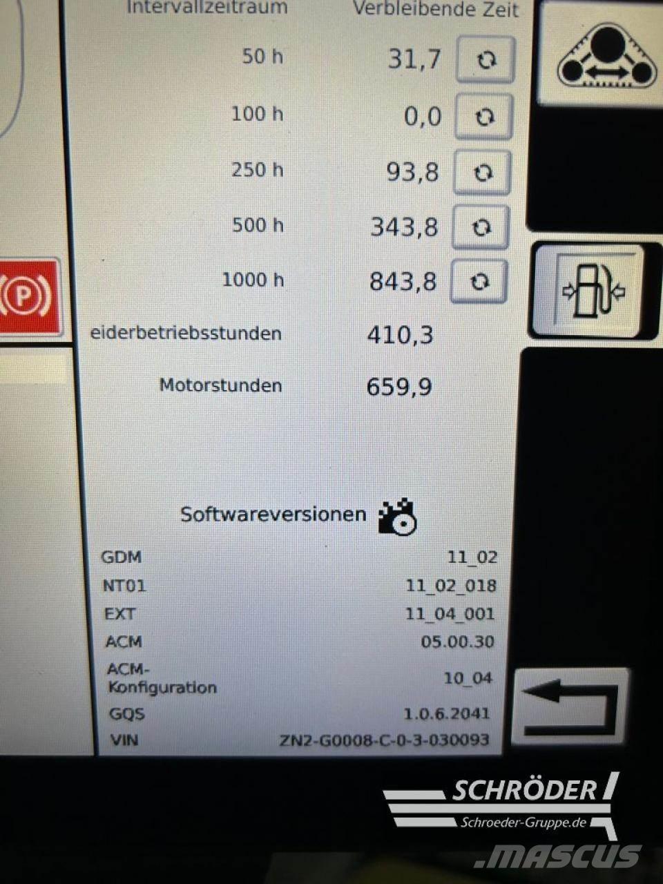 Fendt IDEAL 8 T Ražas novākšanas kombaini