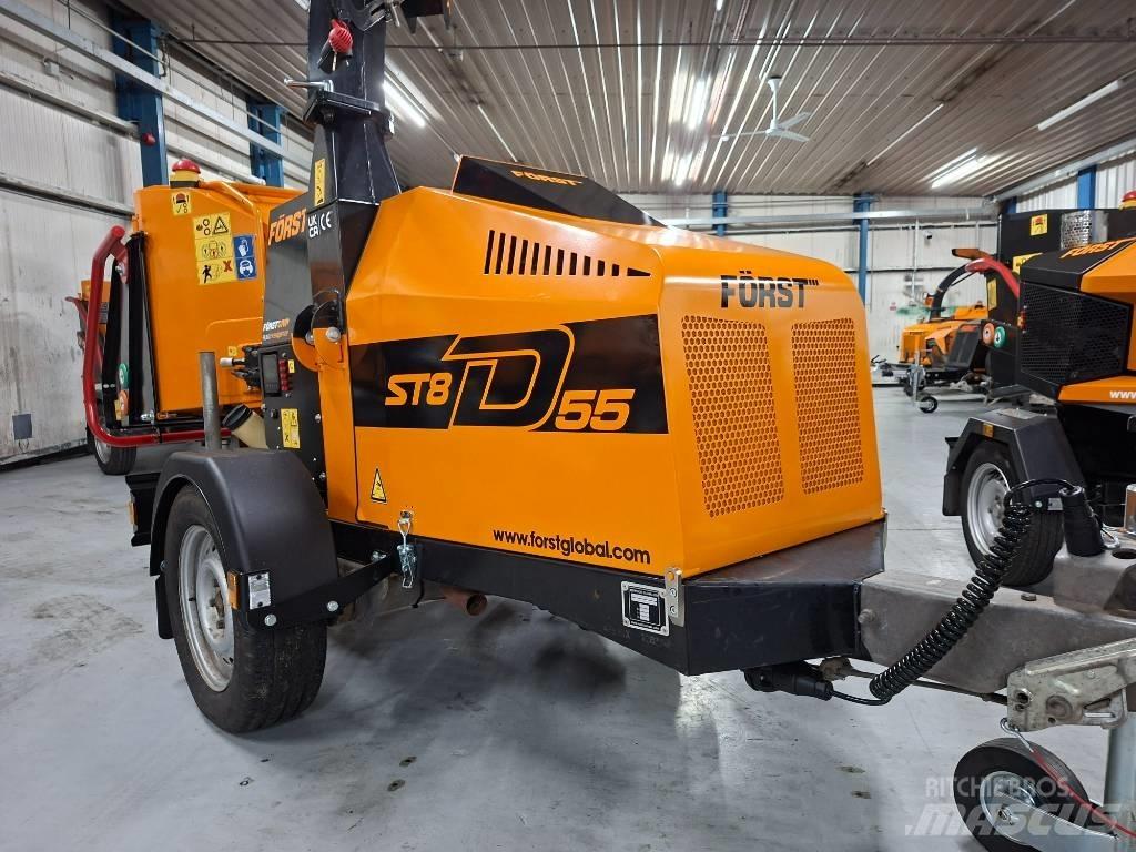 Forst ST8D Koksnes šķeldotāji