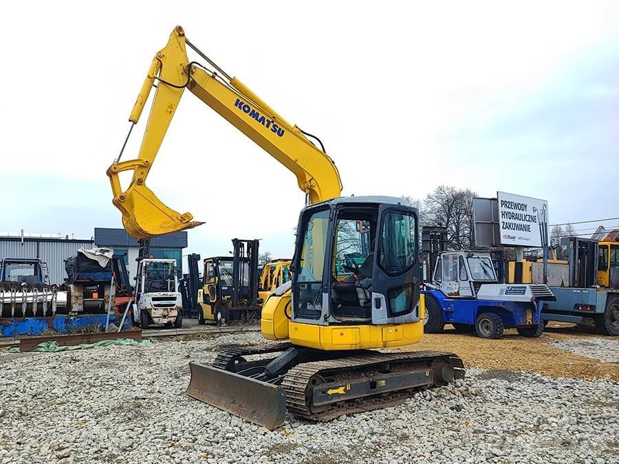 Komatsu PC78US-6 Kāpurķēžu ekskavatori