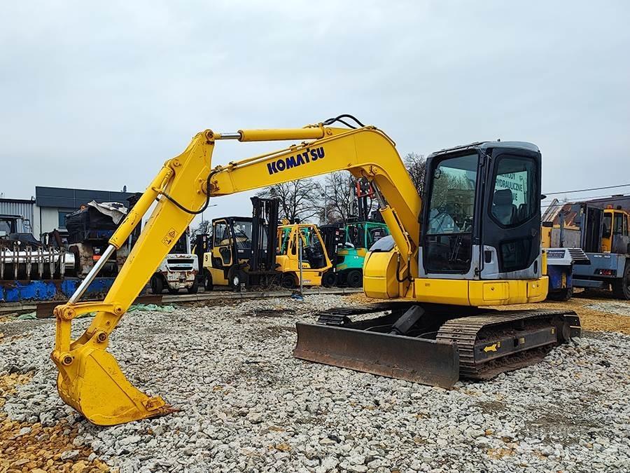 Komatsu PC78US-6 Kāpurķēžu ekskavatori