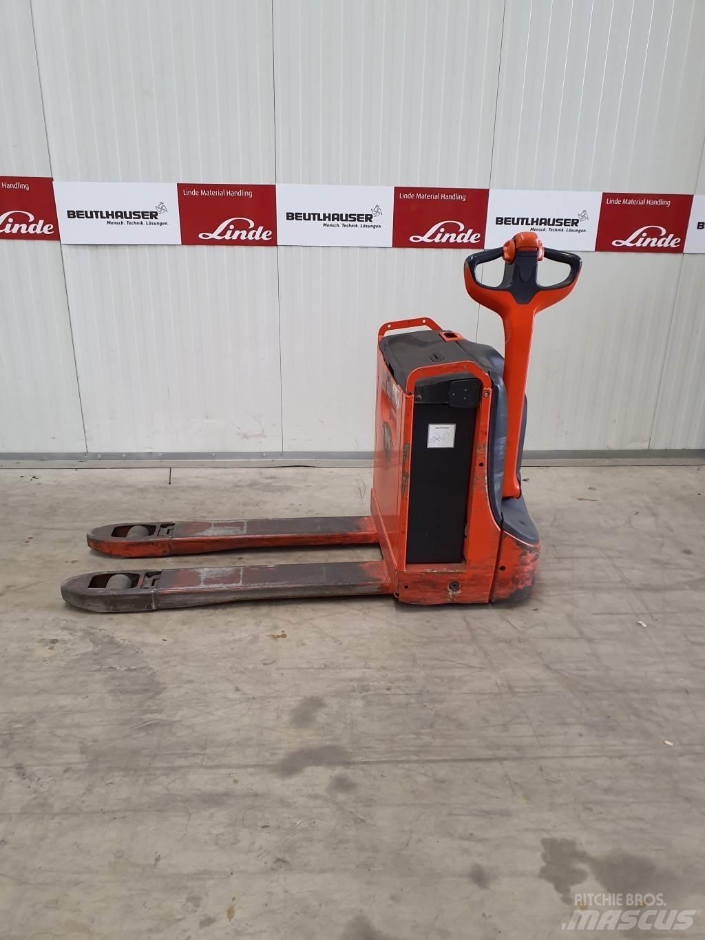 Linde T16 Zemie palešu pacēlāji