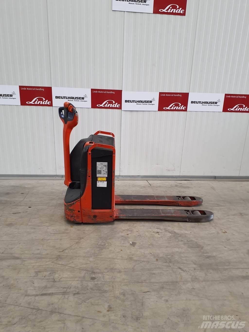 Linde T16 Zemie palešu pacēlāji