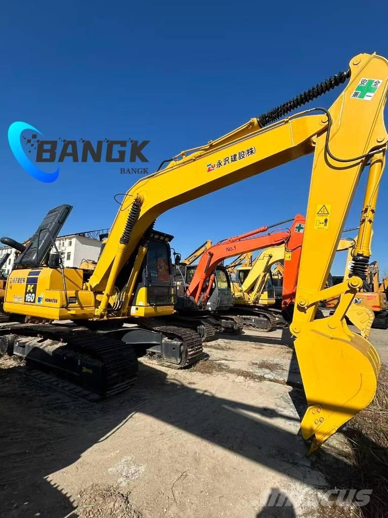 Komatsu PC 160 Kāpurķēžu ekskavatori
