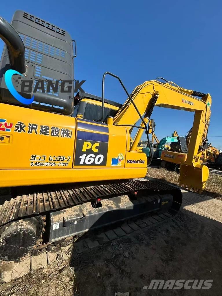 Komatsu PC 160 Kāpurķēžu ekskavatori