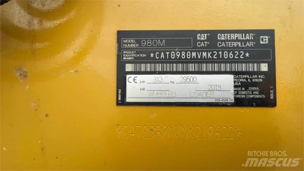 CAT 980 M Iekrāvēji uz riteņiem