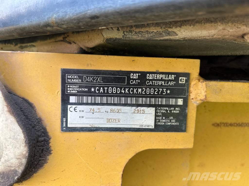 CAT D 4 K 2 XL Kāpurķēžu buldozeri