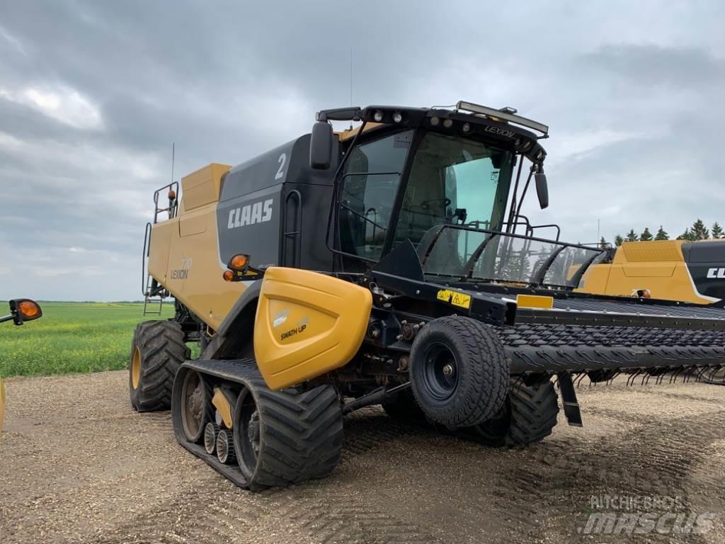CLAAS LEXION 770TT Ražas novākšanas kombaini