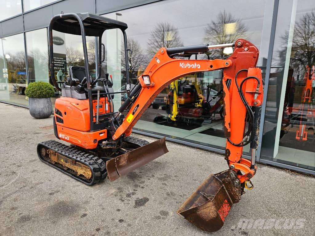 Kubota U 17-3 Mini ekskavatori < 7 t