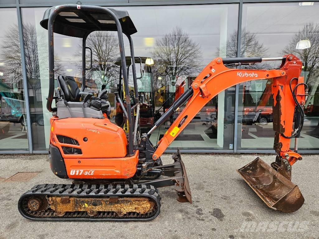Kubota U 17-3 Mini ekskavatori < 7 t