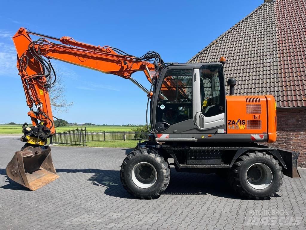 Hitachi ZX145W-3 Ekskavatori uz riteņiem