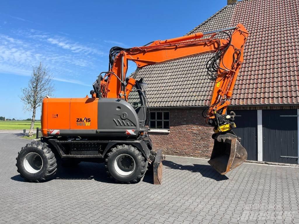Hitachi ZX145W-3 Ekskavatori uz riteņiem