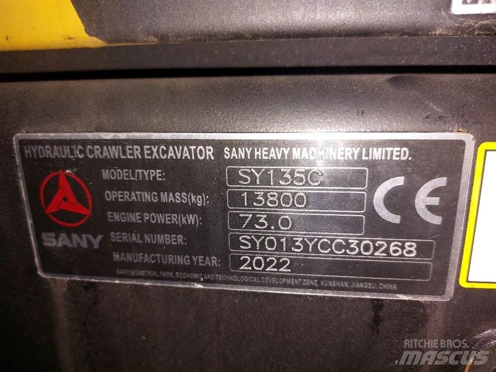 Sany SY 135 C (NEW) Kāpurķēžu ekskavatori