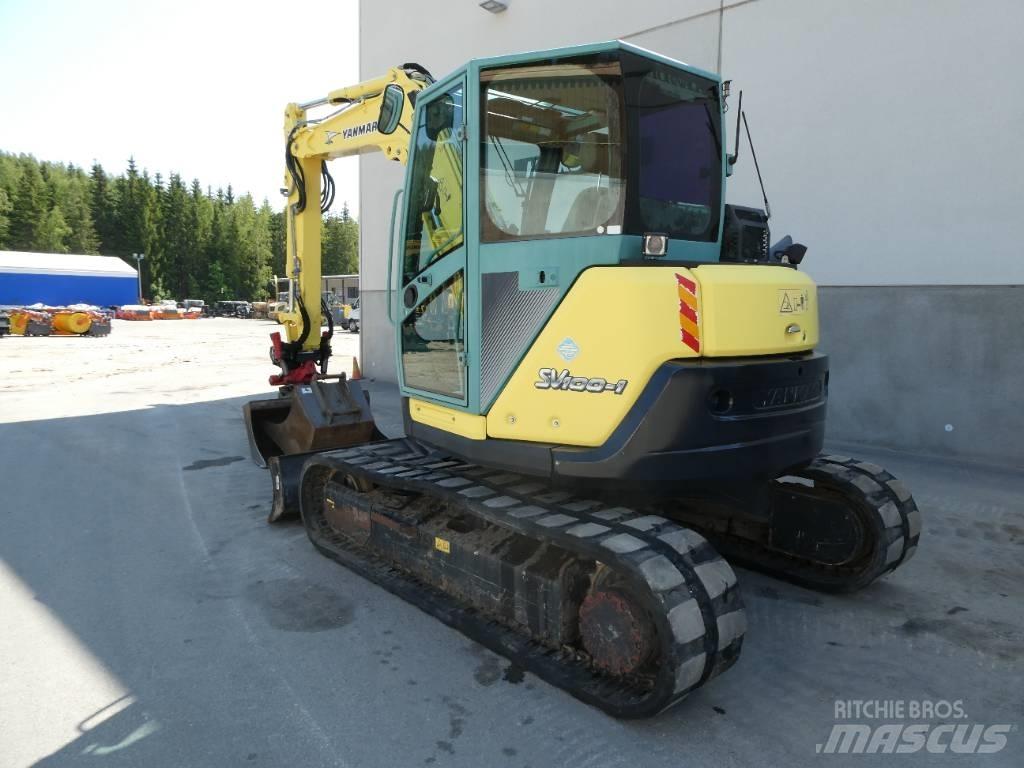 Yanmar SV 100-1 Vidēja lieluma ekskavatori 7 t - 12 t