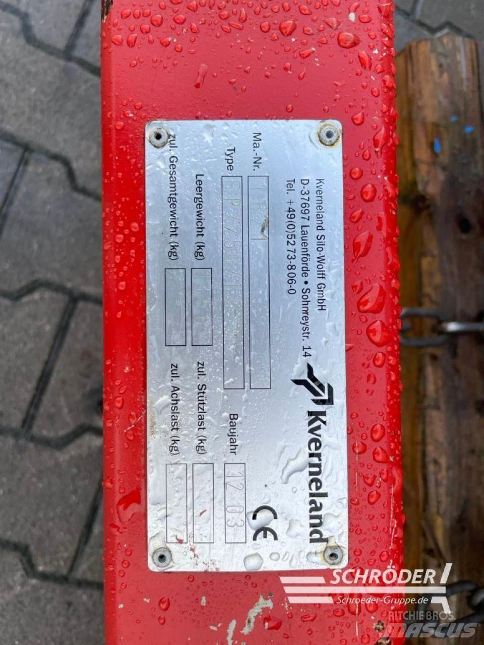 Kverneland 2,50 M Veltņi