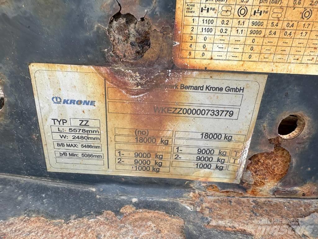 Krone Serie 3779 Pārvadāšanas platformas