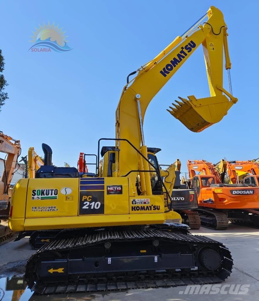 Komatsu PC 210-8 Kāpurķēžu ekskavatori