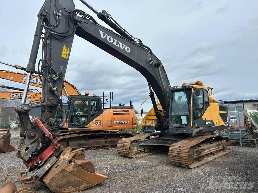 Volvo EC 250 EL Kāpurķēžu ekskavatori