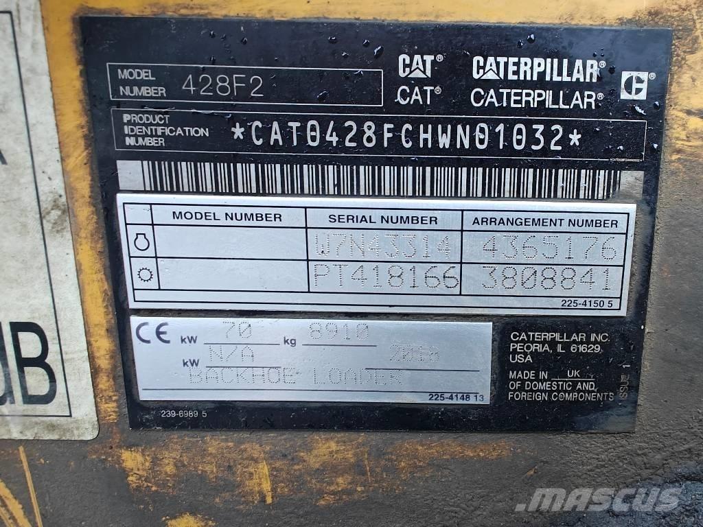 CAT 428 F2 Ekskavatori-iekrāvēji