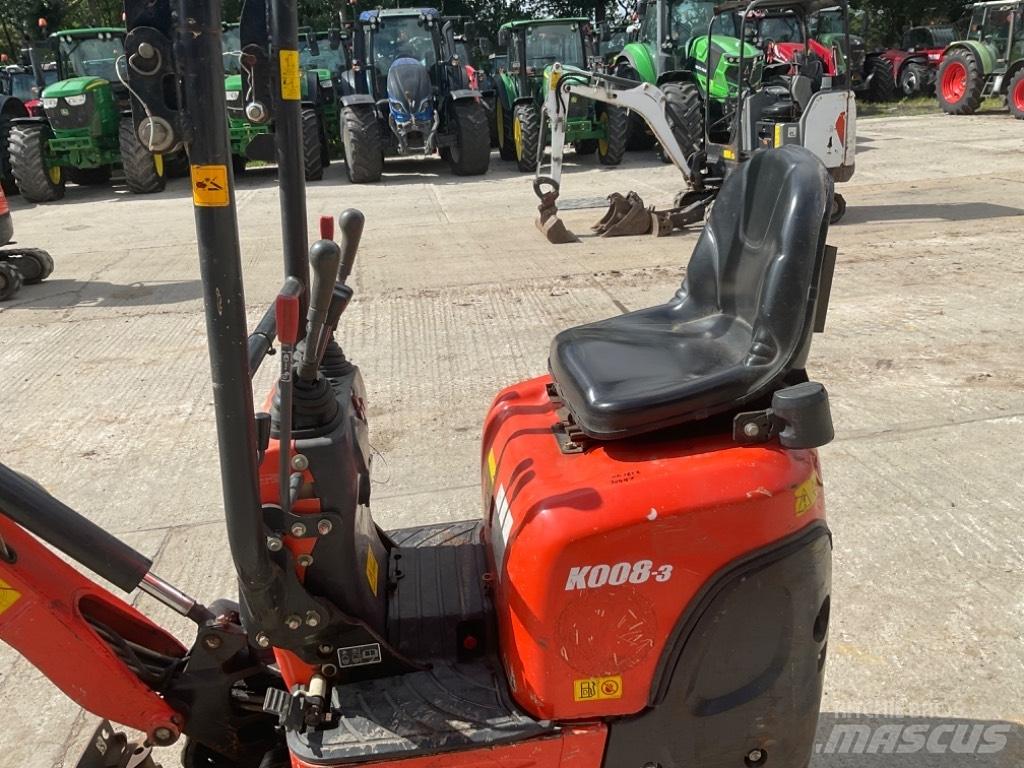 Kubota K 008-3 Mini ekskavatori < 7 t