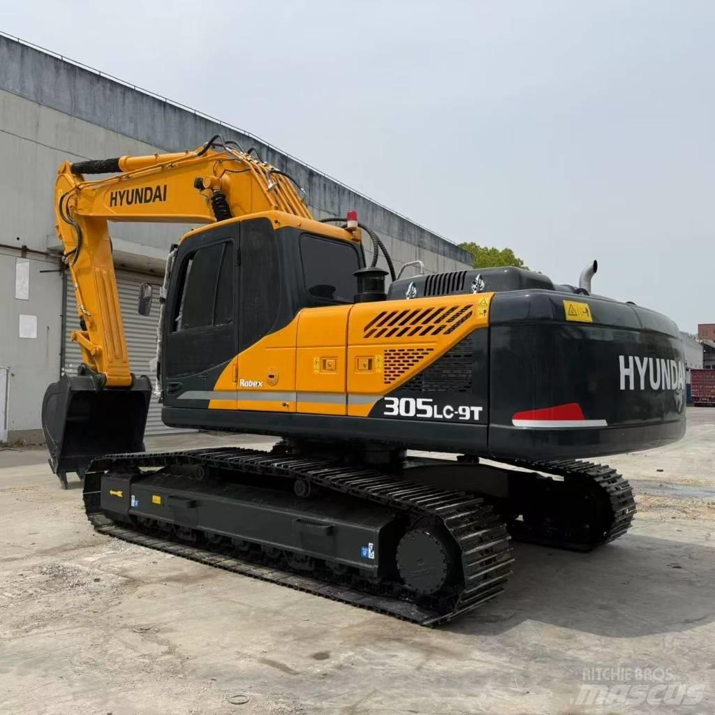 Hyundai R305LC-9T Kāpurķēžu ekskavatori