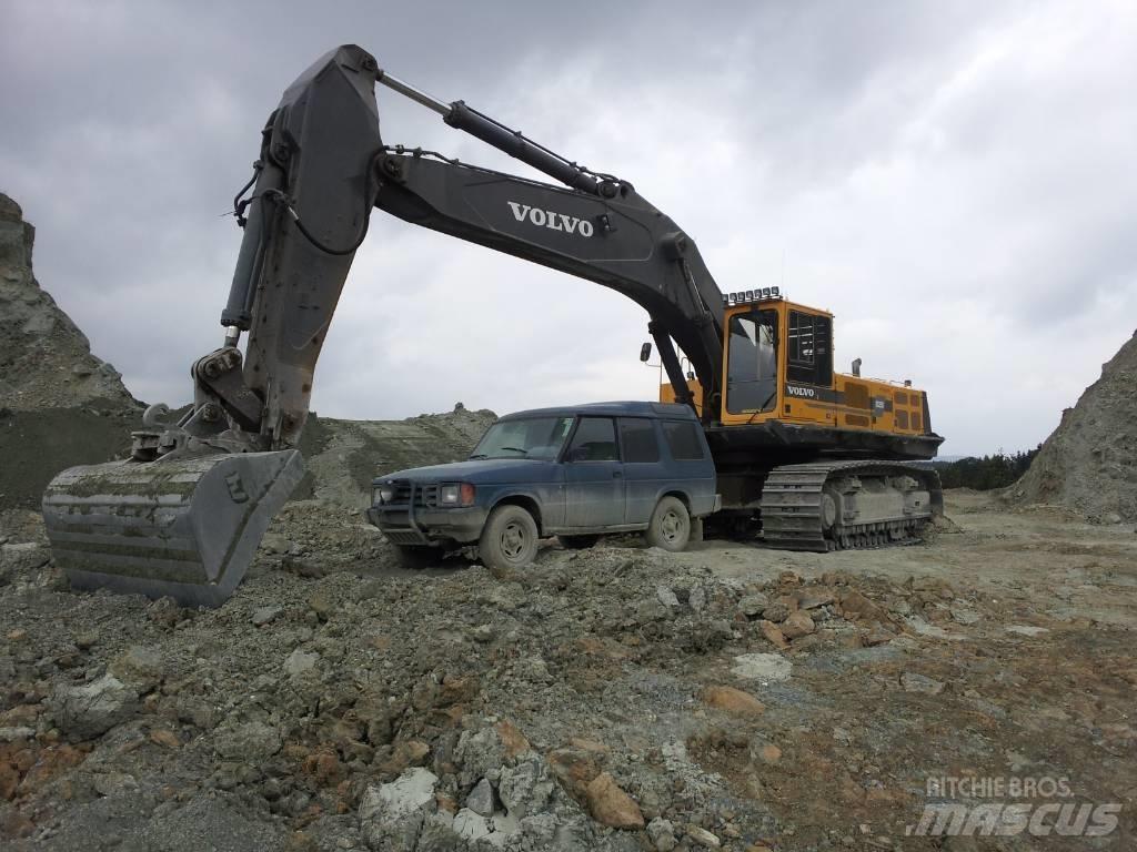 Volvo EC 650 Kāpurķēžu ekskavatori