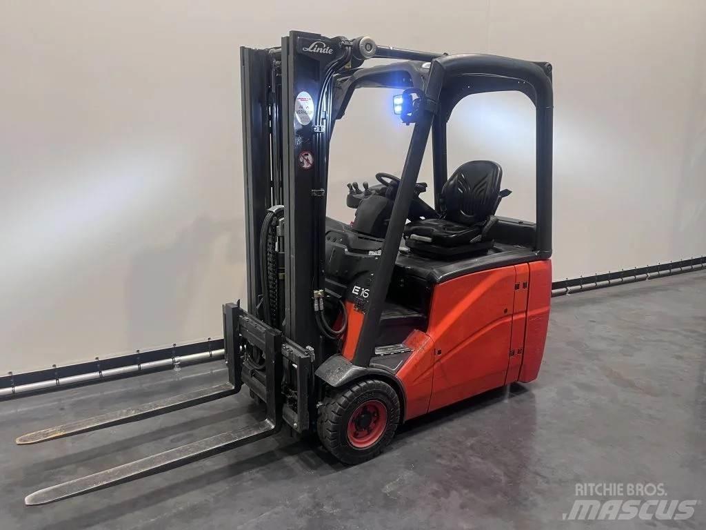 Linde E 16 H-01 Elektriskie iekrāvēji
