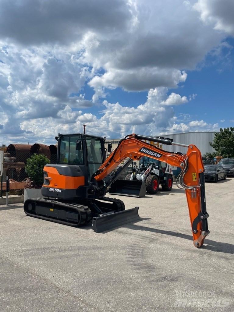 Doosan DX55r Mini ekskavatori < 7 t