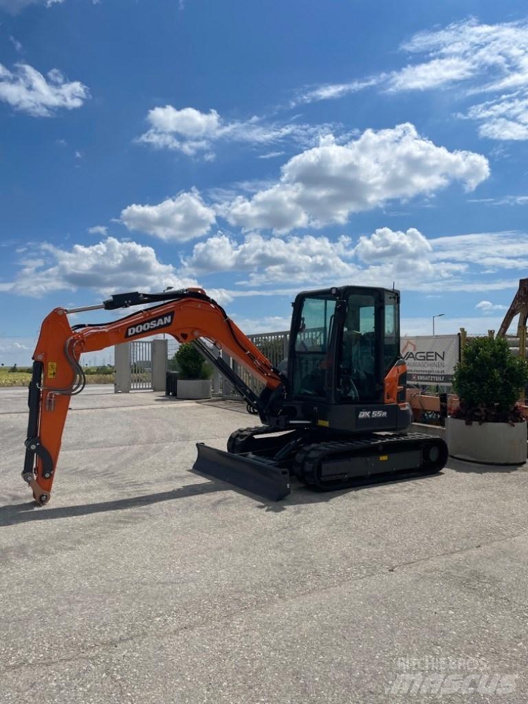 Doosan DX55r Mini ekskavatori < 7 t