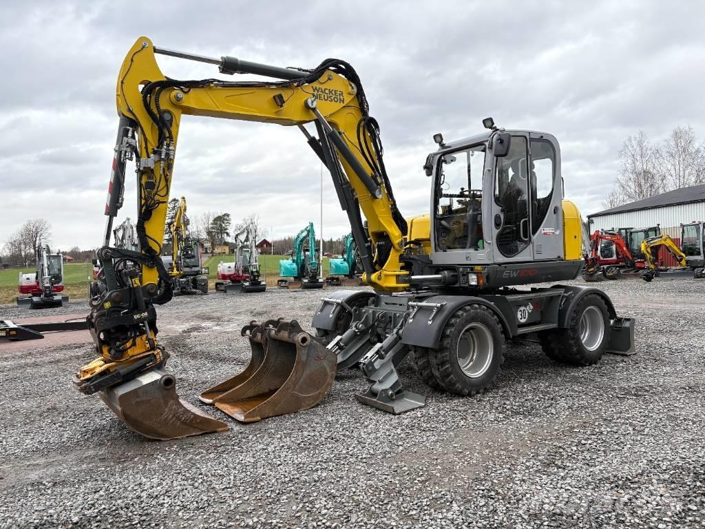 Wacker Neuson EW100 Ekskavatori uz riteņiem