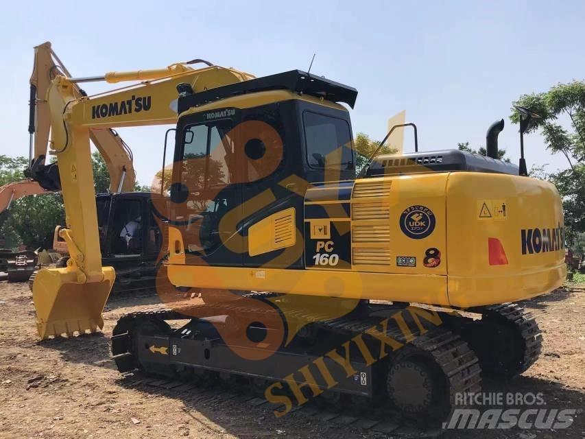 Komatsu PC160 Kāpurķēžu ekskavatori